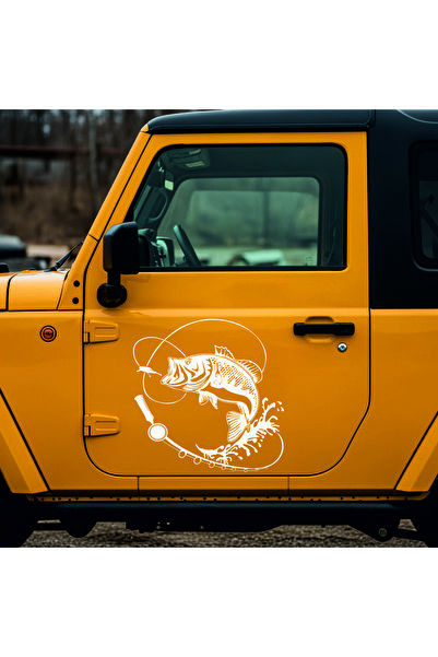 StickITsibiu Fishing Therapy – Autocolant Auto 4×4 Off-Road – Dimensiuni 120x...