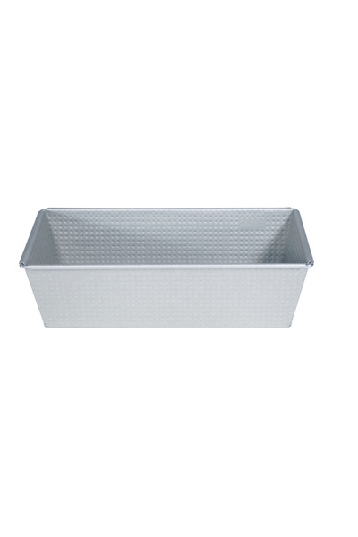 Carl Schmidt Sohn cake tin, aluminized steel, 24x11x8 cm, silver