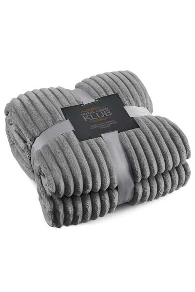 Hotel Linen Klub Ultra-Soft Microfleece Blanket Single (150x200 cm) – 300GSM ...