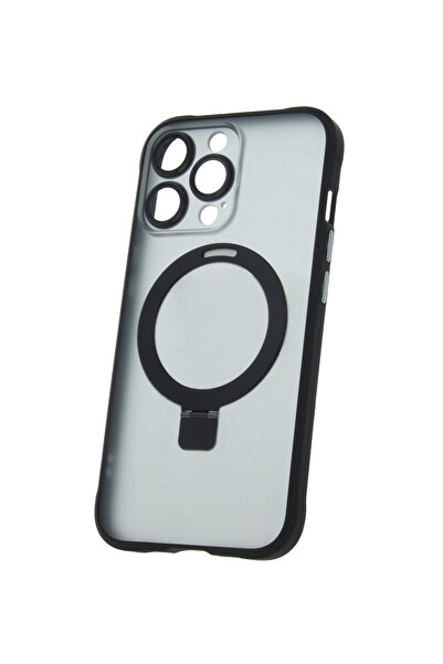 TFO Husă de protecție Mag Ring pentru Phone 13 Pro 6.1", poliuretan termoplastic, neagră