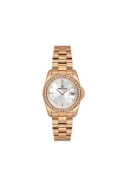 Daniel Klein Premium Rose Gold Stainless Steel Watch for Women DK.6.14134-5