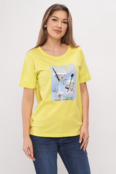 Lee Cooper Women's cotton T-shirt with Printed