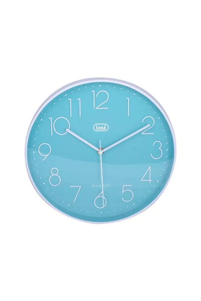 Optim Solution Quartz wall clock OM 3508 S, 30 cm, turquoise