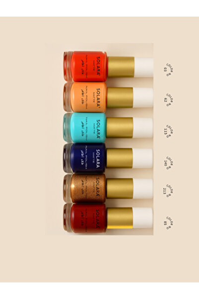 Solara Matte طلاء اظافر NAIL POLISH