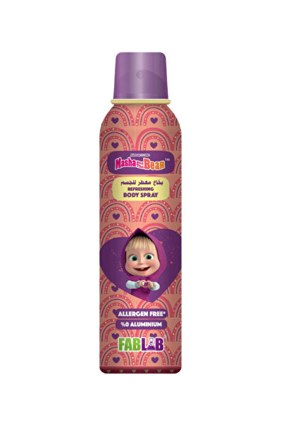 Fab lab بخاخ الجسم المنعش من فاب لاب برائحة ماشا والدب - 150 مل | انتعاش وراح...
