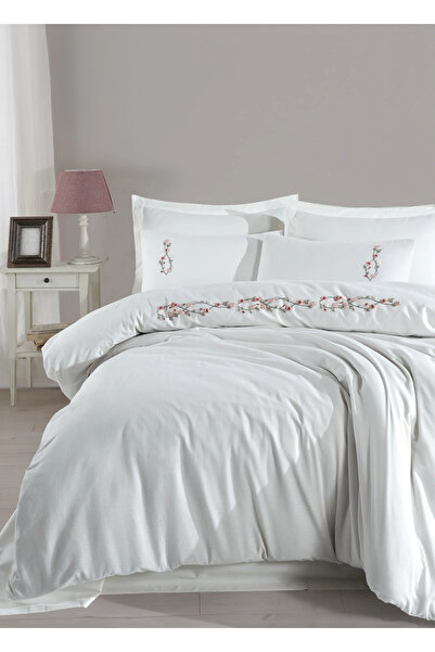 Şaheser Home Collection Set de lenjerie de pat brodată Rosita, țesătură 100% ...