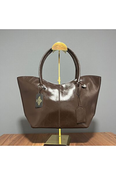 HEMMESTORE rugan model büyük boy omuz çantası