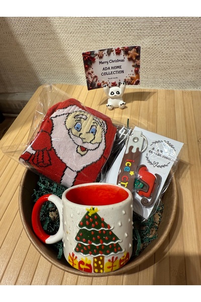 ADA HOME COLLECTION SHOP YILBAŞI HEDİYE SET- YILBAŞI KUPASI-KIZAK FİGÜR ANAHT...