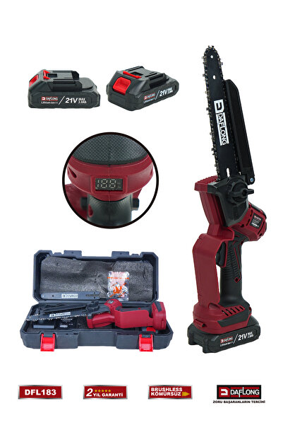 DAFLONG OTOMTAİK YAĞLAMALI DİJİTAL GÖSTERGELİ KÖMÜRSÜZ ÇİFT PALA ÇİFT KAMA DA...