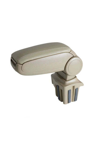 custompluss Ford Focus Kol Dayama - Bej USB Delikli | 2014-2018 Arası HB/SD