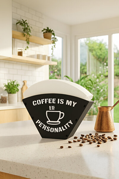 Şimşek 3D حامل ورق فلتر القهوة + 5 قطع من ورق فلتر الهدايا