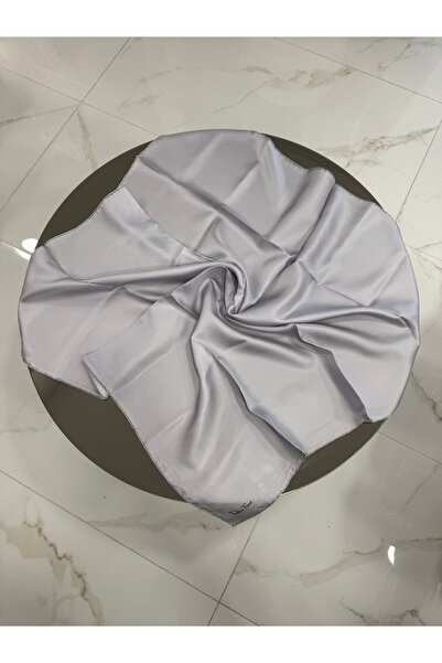 PAPLİO FERRE Γυναικείο μεταξωτό μαντήλι Tivil ΓΚΡΙ 90 x 90