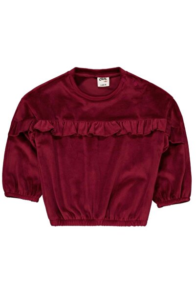 Civil Baby Fırfırlı 6-18 Ay Takım - Bordo 18-24 Ay