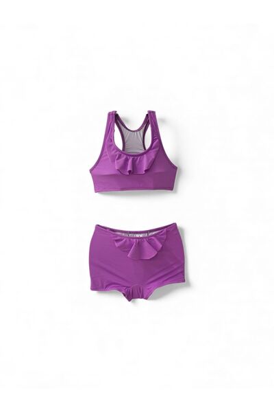 TooHot Σετ μπικίνι για κορίτσια με μωβ σορτς