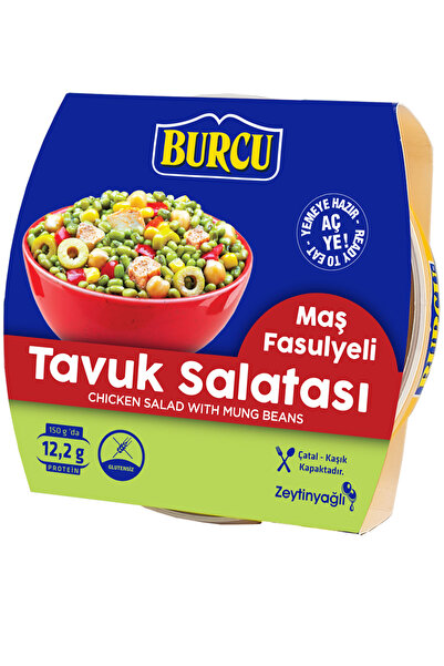 BURCU Maş Fasulyeli Tavuk Salatası 150 gr