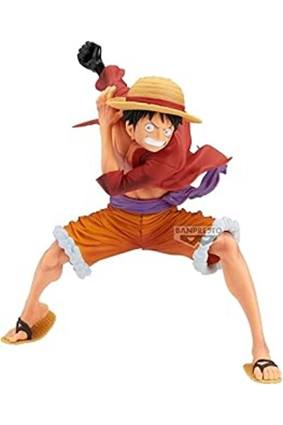 Banpresto ون بيس - مجسم مونكي دي لوفي ماكسيماتيك (الإصدار أ)