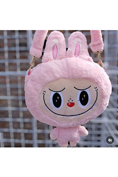 oyuncakçı savaş & europe shop Labubu Peluş Askılı Kaliteli İthal Çanta hediyelik