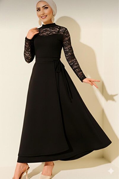 CNG MODA Fusta evazată material elastic cu fermoar Puff Scuba