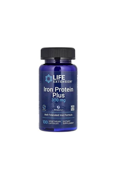 Life Extension Proteine ​​de fier Plus 300mg 100 capsule -
