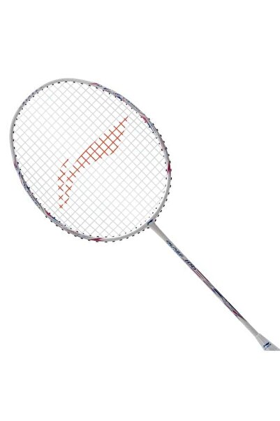 Li-Ning Blaze 100 84G Carbon Fiber Badminton Racket (Pearl White/Blue/Pink)
