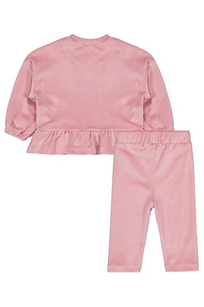 Civil Baby Fırfırlı 6-18 Ay Takım - Pembe 12-18 Ay