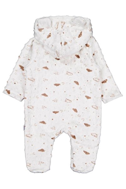 Minidamla بدلة رائد الفضاء منقوشة للأطفال من عمر 1-9 أشهر - إكرو للأطفال من ع...