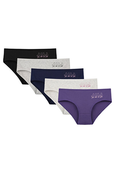 Donella Set of 5 panties, 3171PB86, cotton, Donella-M INTL
