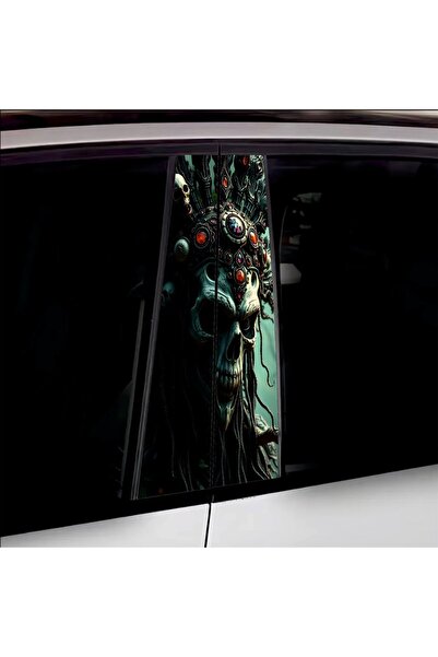 Avex Set 2 stickere decorative pentru stalpii usilor, print autoadeziv de ina...