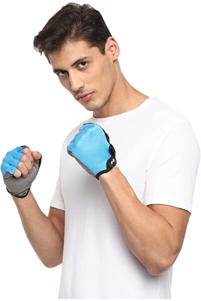 Nivia قفازات رياضية من بايثون (أزرق سماوي، مقاس صغير)