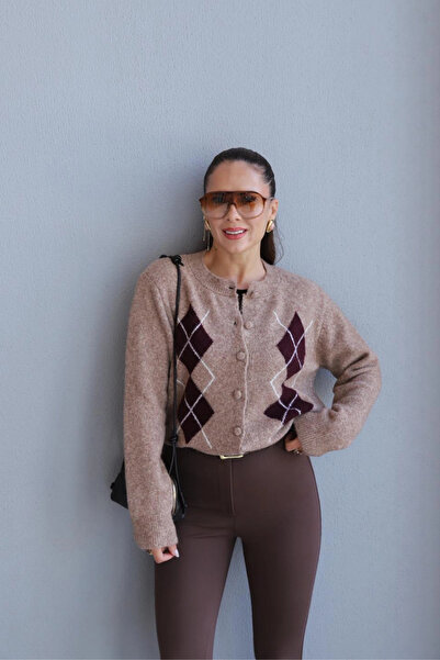 Purple by Banu Baklava Cardigan