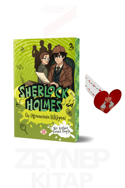 dokuzyayinlari Sherlock Holmes 2 Üç Öğrencinin Hikayesi (Özel Tasarım Kalp Ay...