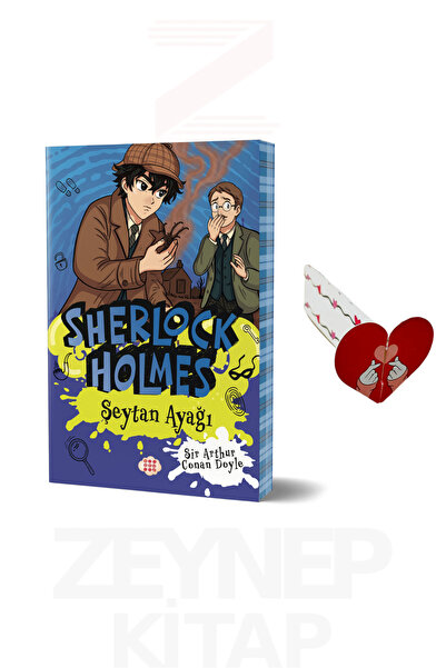 dokuzyayinlari Sherlock Holmes 6 Şeytan Ayağı (Özel Tasarım Kalp Ayraç Hediye)
