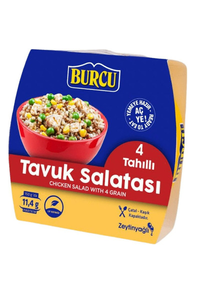 BURCU 4 tahıllı tavuk salatası