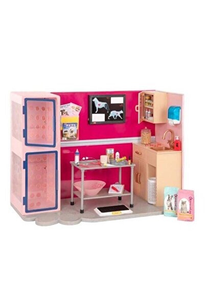 Our Generation Healthy Paws Vet Clinic Playset – 18-inch Doll Accessories