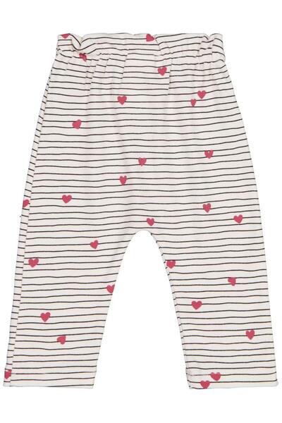 Civil Baby حزام خصر مطاطي مزين بقلوب مطبوعة للأطفال من 6-18 شهرًا - إكرو للأط...