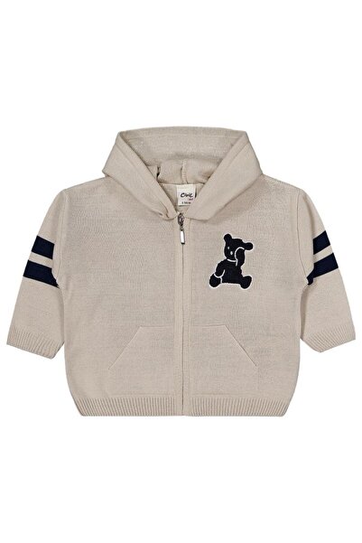 Civil Baby Hooded Set of 3 Sets 6-18 Months - Beige 6-9 Months