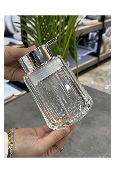 Doğudeko موزع صابون سائل كريستالي من الفوم