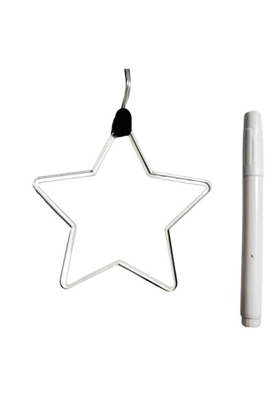 OEM Steluțe personalizate pentru brad de Crăciun cu mesaje, 3 moduri de ilumi...