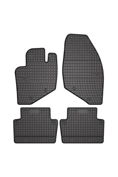 Mammoth Set of 4 rubber car mats suitable for VOLVO S60 I, S80 I, V70 II, XC7...