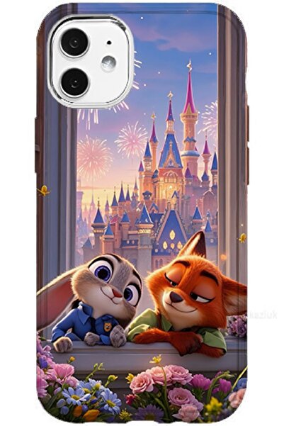 Turkuaz حافظة سيليكون فاخرة متوافقة مع هاتف Iphone 11 بتصميم Lüx Tilki