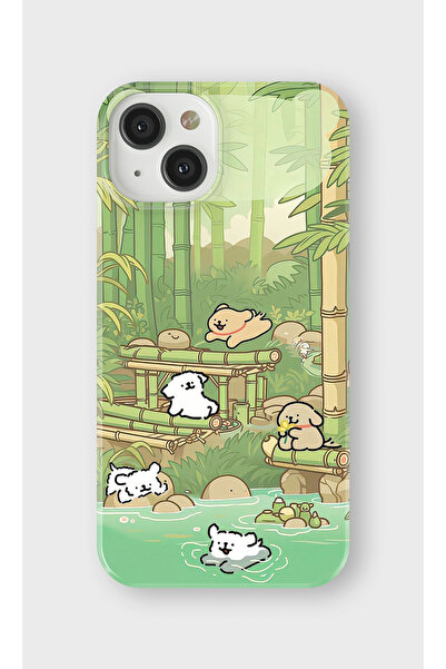 lelia حافظة هاتف شفافة متوافقة مع هاتف iPhone 14 Plus مطبوع |   المجموعة: حيو...