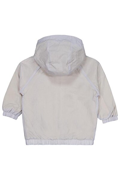 Civil Boys Ready Printed Raincoat with Pockets for Ages 2-5 - Gray 3-4 Years