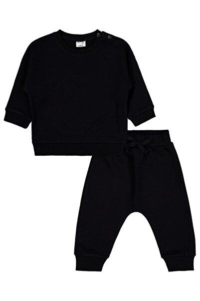 Civil Baby Basic 6-18 Ay Takım - Siyah 18-24 Ay