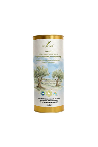 Zeytinseli Zeytincilik Zeytinseli Organik Domat Zeytinyağı 2 lt
