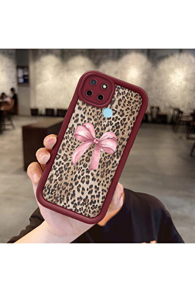 Hontinga حافظة هاتف من السيليكون الناعم مضادة للسقوط متوافقة مع هاتف Realme C...