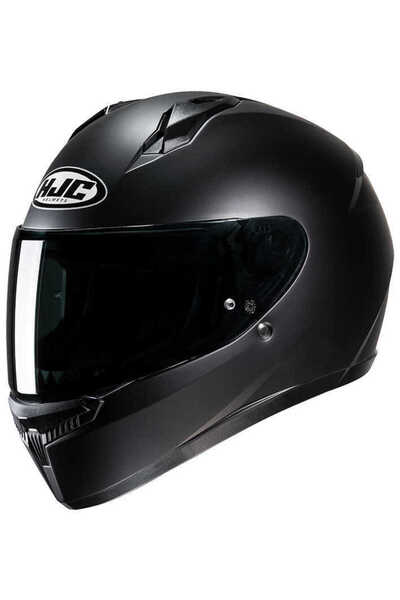 HJC C10 KASK MAT SİYAH - M