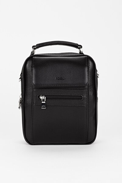 Fossil 100% Genuine Leather Men's Medium Size Handbag and Crossbody Shoulder Bag