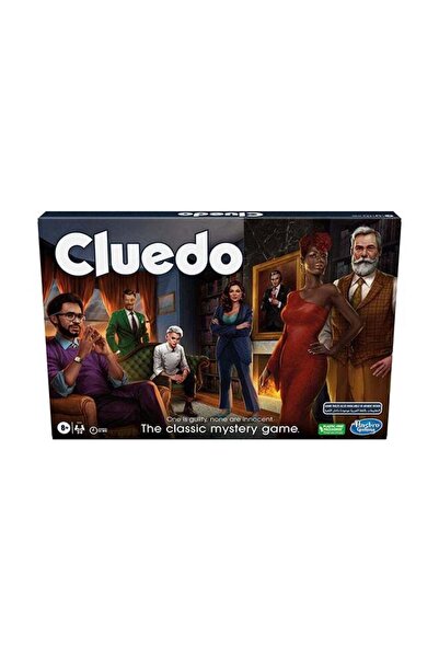 Hasbro GAMING Cluedo Classic Refresh Board Game – Ages 8+, 2–6 Players, Mystery/Detective Family