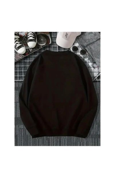 Oceanwear New Year Santa Claus Christmas Themed Crew Neck Plain Women's Sweatshirt