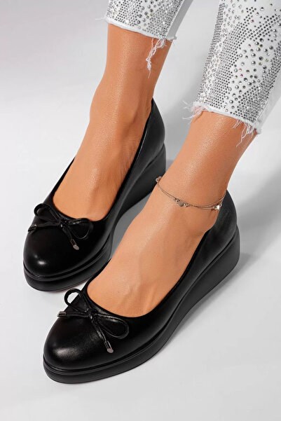 Zaira Γυναικεία μαύρα casual παπούτσια από οικολογικό δέρμα Vera #21840